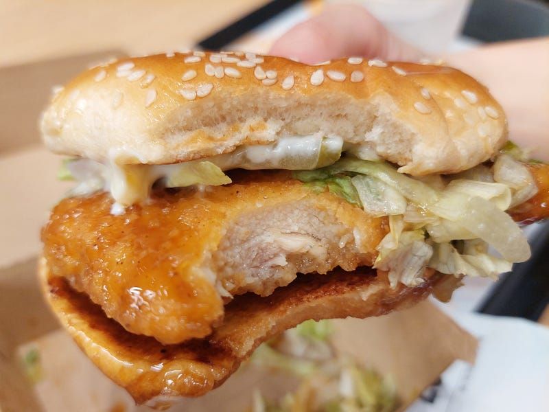 Sweetgreen's Hot Chicken Sandwich