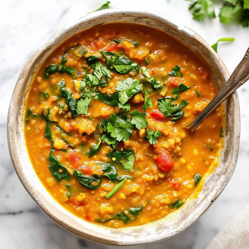 Filling Lentil Curry For Pennies