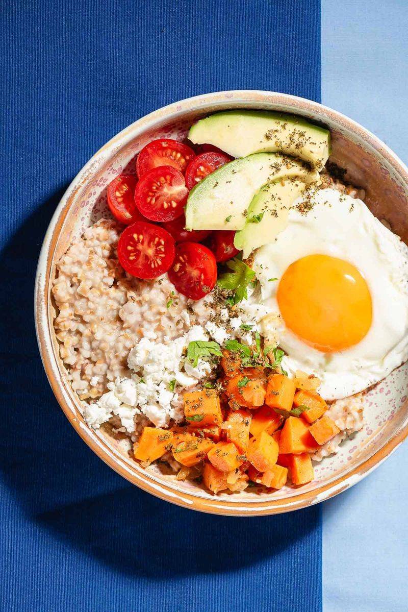 Savory Oatmeal Bowls