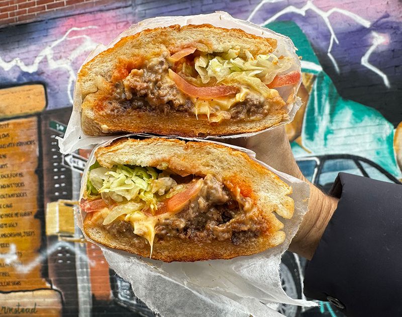 Chopped Cheese Sandwich