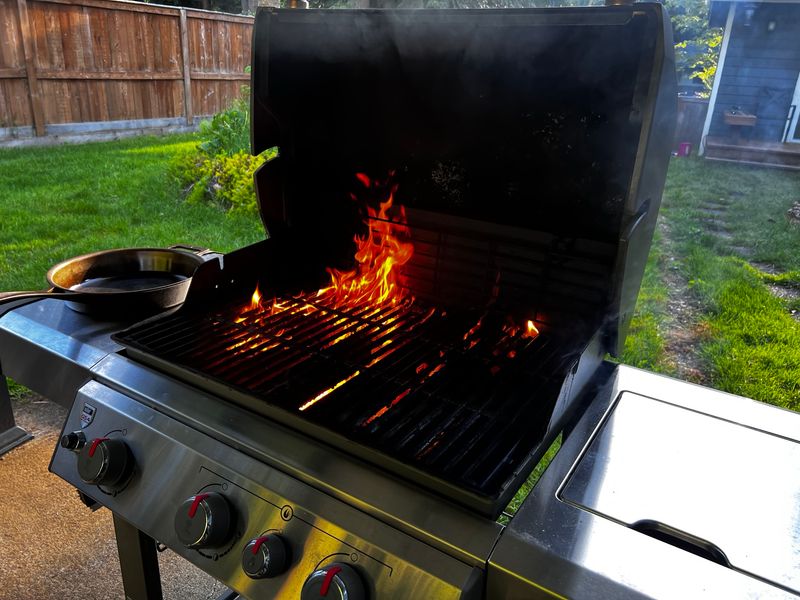 Preheat The Grill