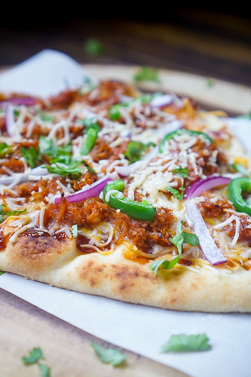 BBQ Pulled Pork Pizza