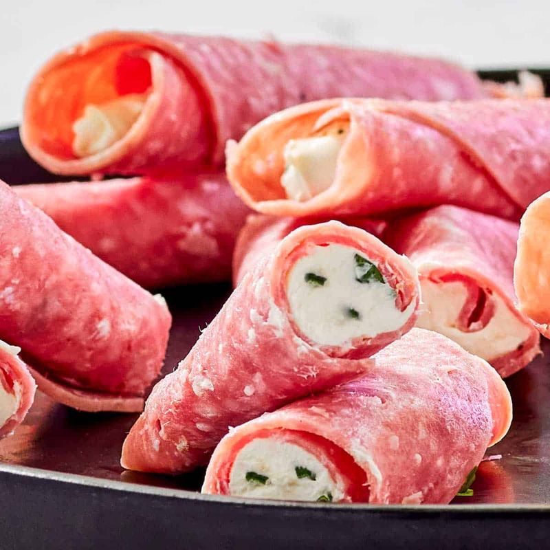 Salami Cream Cheese Bites