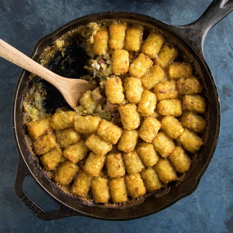 Tater Tot Hotdish Gone Wrong