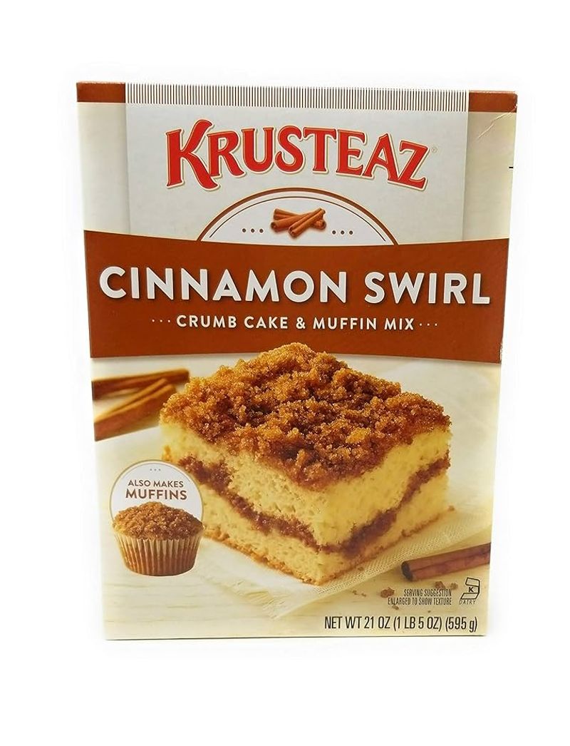 Krusteaz Cinnamon Swirl Crumb Cake