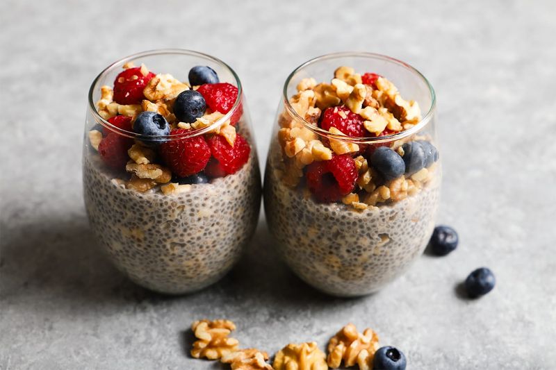 Overnight Oats With Chia Seeds