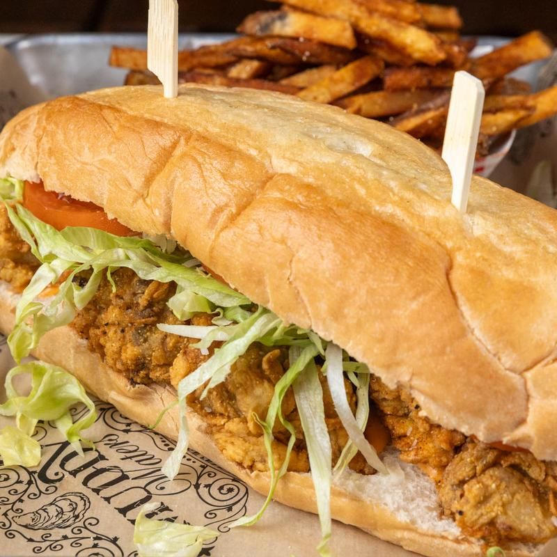 Fried Oyster Sandwich