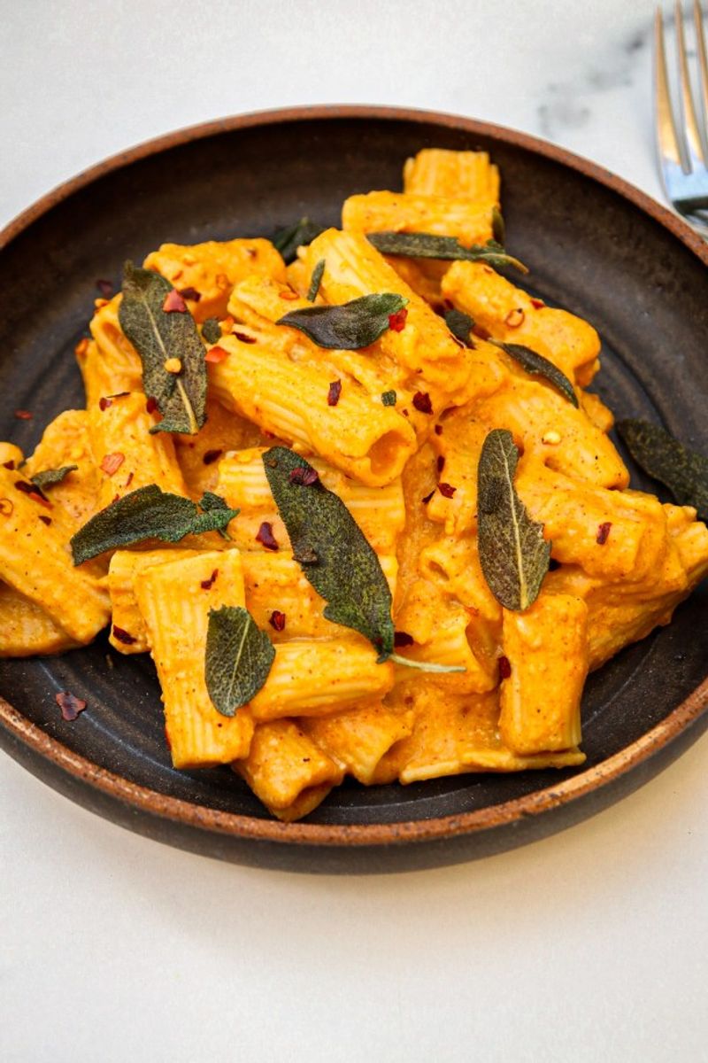 Pumpkin Sage Pasta