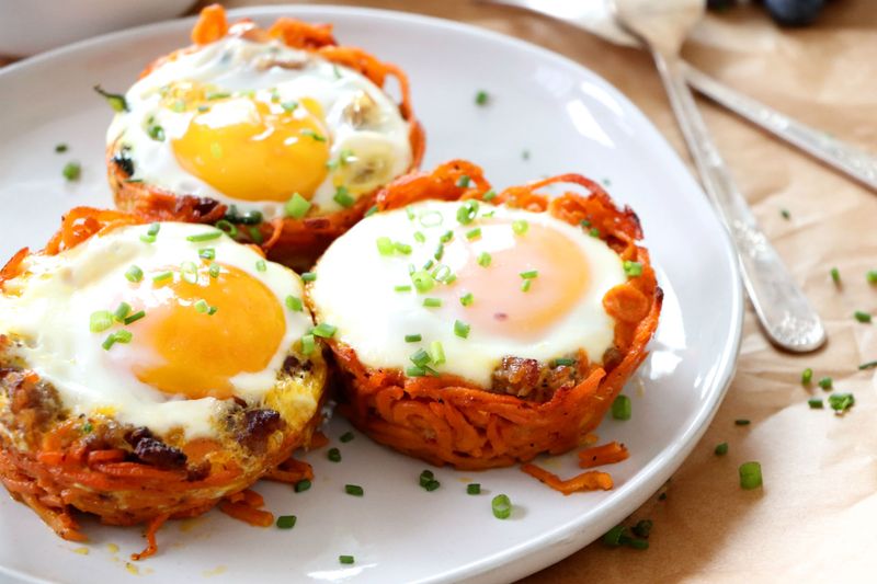 Potato Breakfast Nests