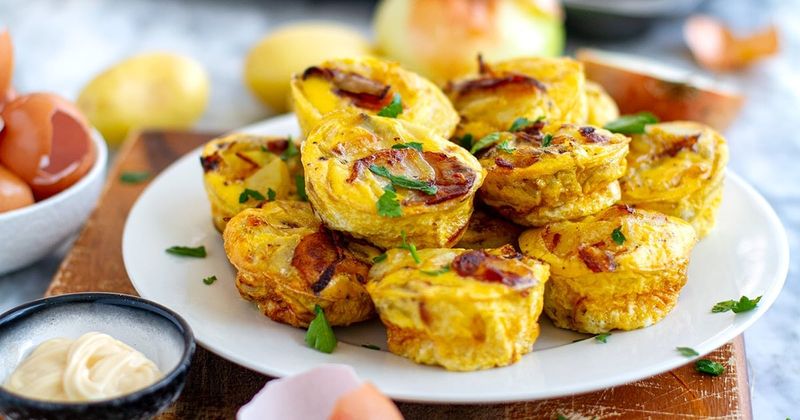 Potato And Egg Breakfast Muffins