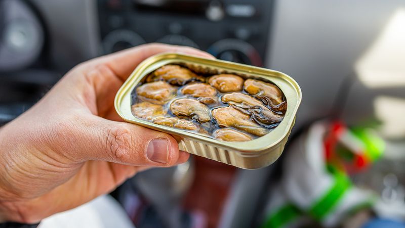 Canned Clams Or Oysters