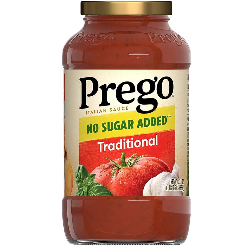 Prego No Sugar Added Traditional