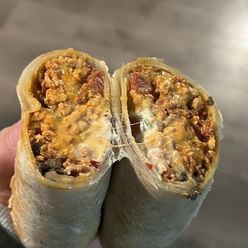 Suspicious Breakfast Burritos