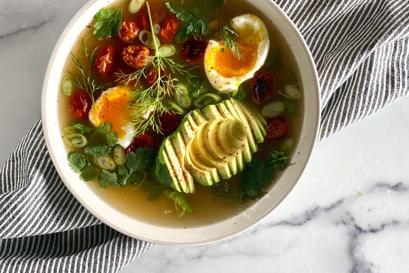 Bone Broth Breakfast Soup