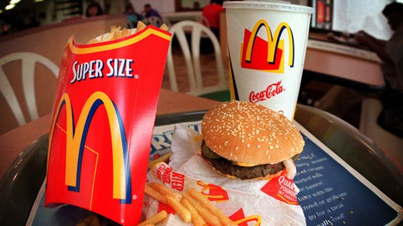 Super-Sizing Fast Food Orders