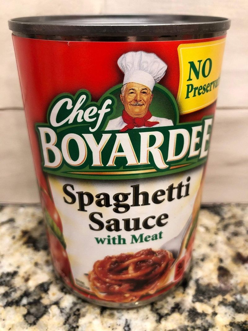 Chef Boyardee Spaghetti Sauce With Meat
