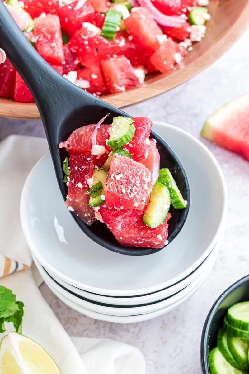 Watermelon Feta Stack