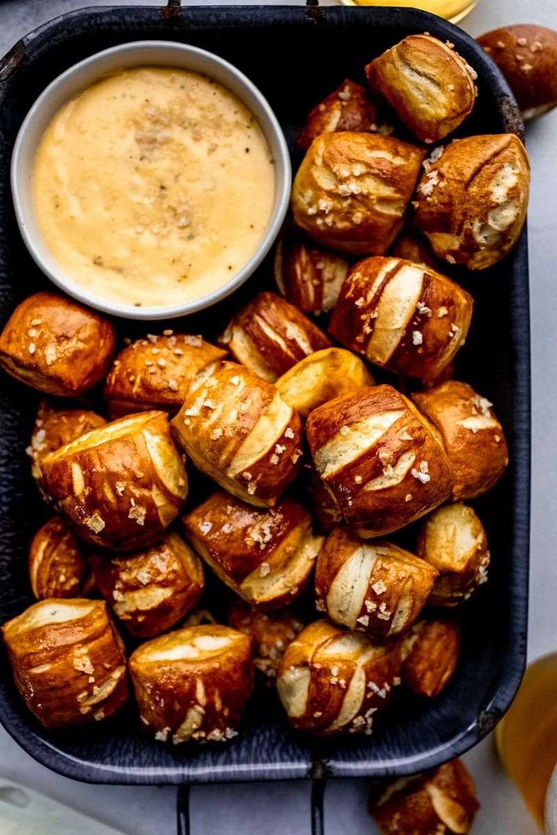 Pretzel Bites With Cheese