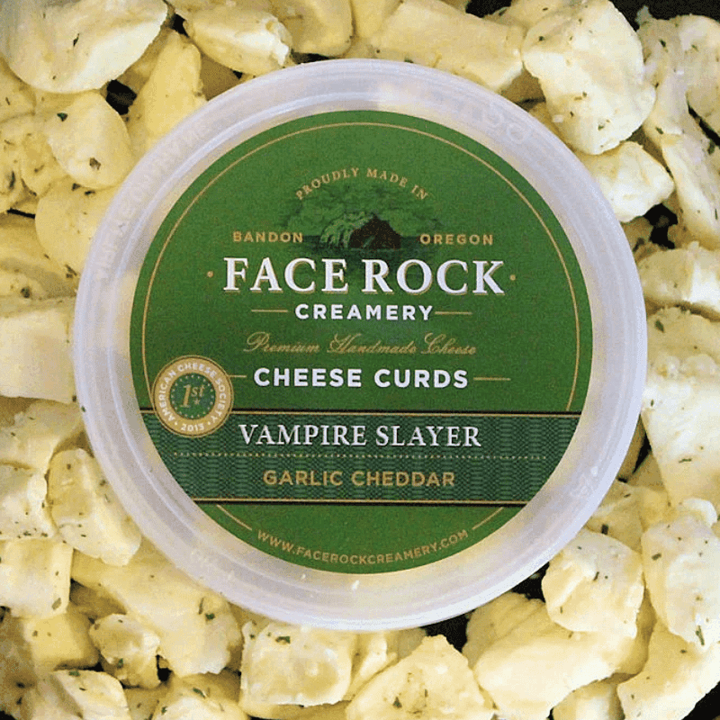 Face Rock Creamery's Garlic Cheddar Curds