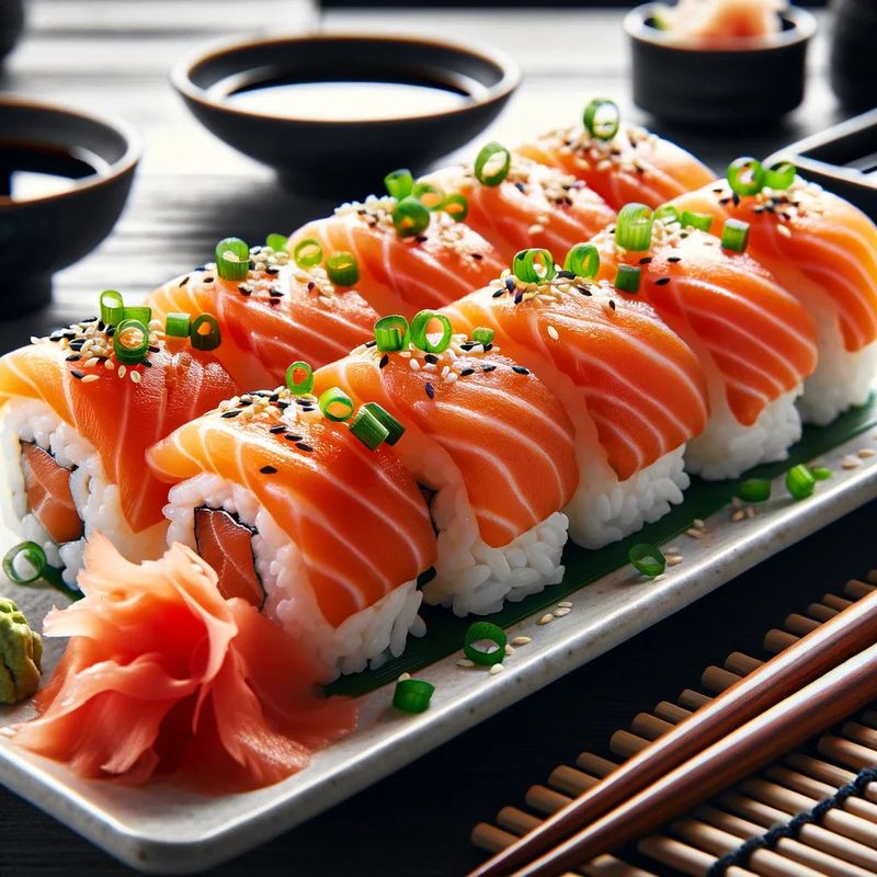 Sushi With Raw Fish