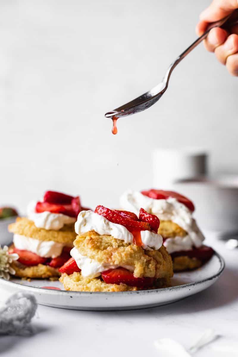 Sugar-Free Strawberry Shortcake