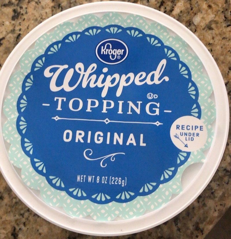 Kroger Whipped Topping