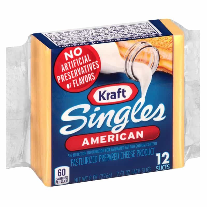 American Processed Cheese Melts Restrictions
