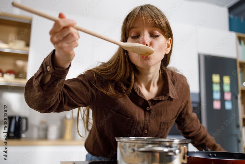 Tasting Food With The Same Spoon