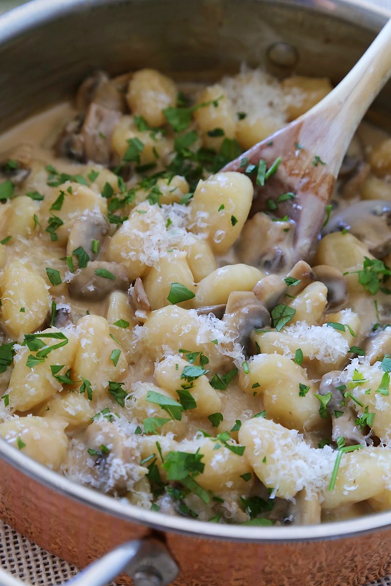 Add To A Creamy Mushroom Sauce
