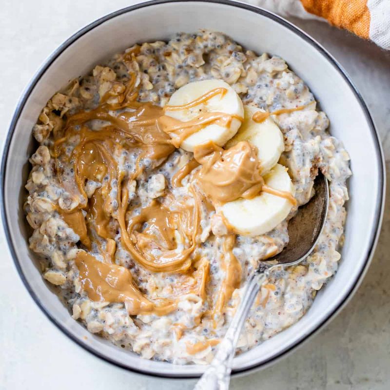 Peanut Butter Banana Oatmeal