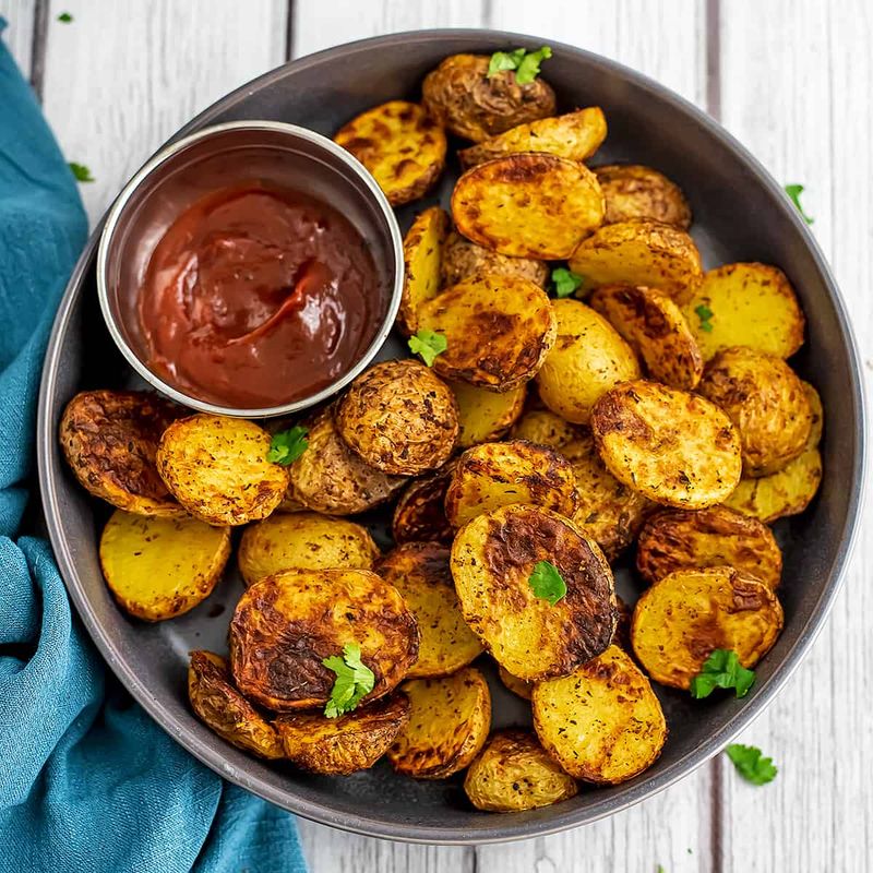 Air-Fried Baby Potatoes