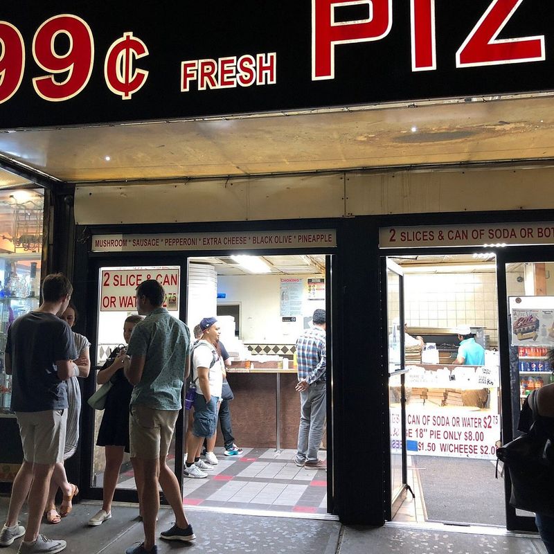 99 Cents Fresh Pizza: Budget Night Owl's Friend