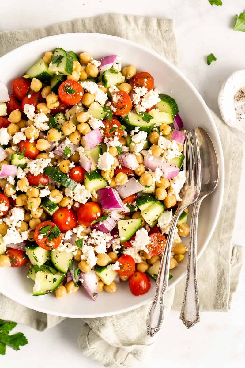 Mediterranean Chickpea Bowl