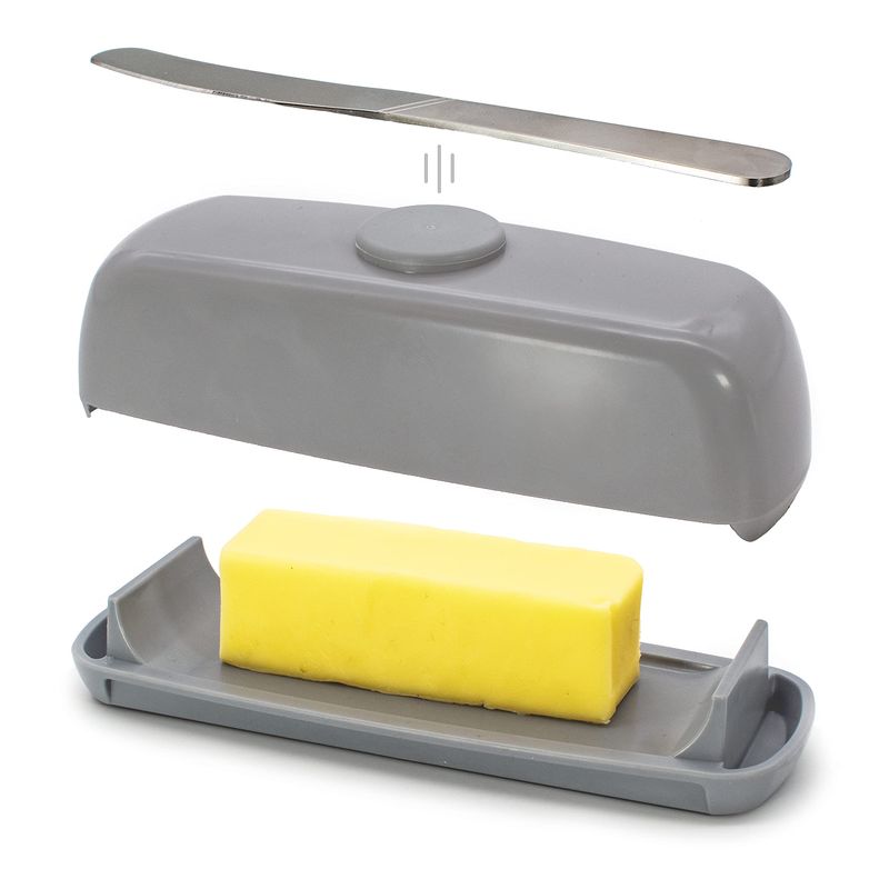 Butter Hub Stainless Steel Dish - Modern Marvel For Minimalists