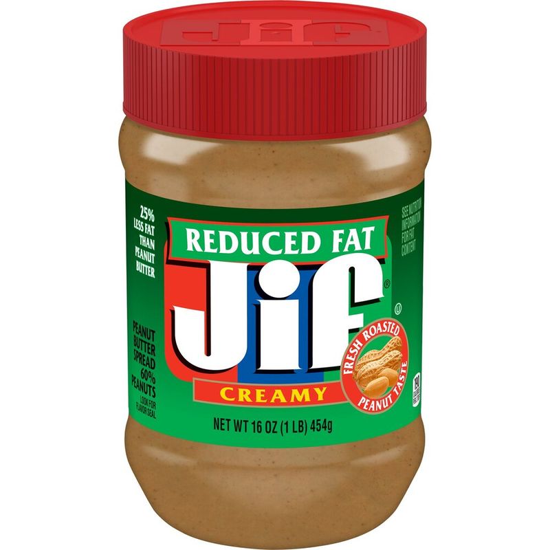 AVOID: Jif Reduced Fat Peanut Butter