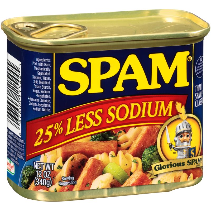 9. SPAM Less Sodium