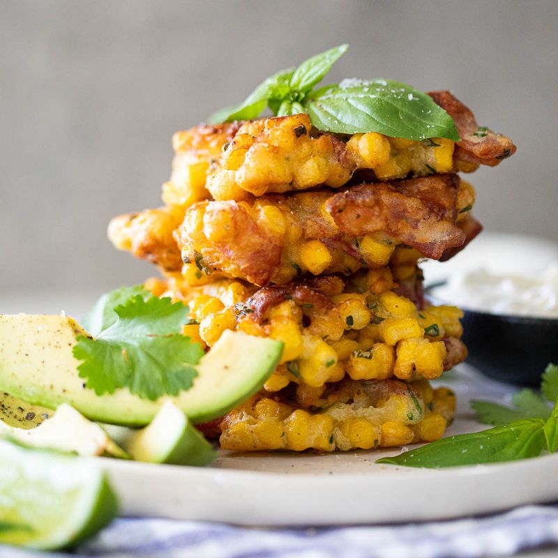 Corn & Bacon Fritters