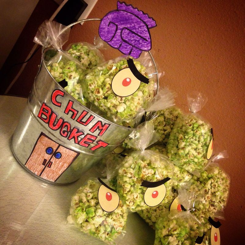 Plankton's Chum Bucket Popcorn