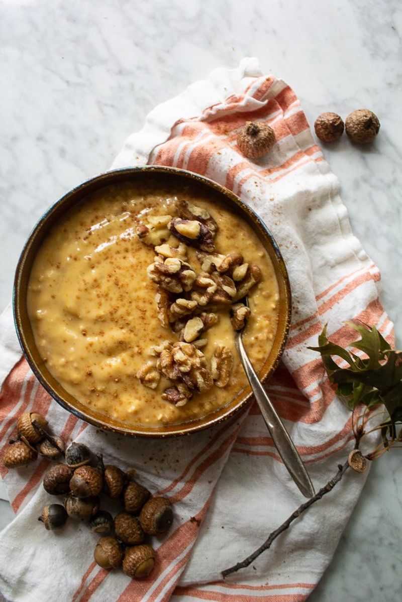 Pumpkin Spice Steel-Cut Oats
