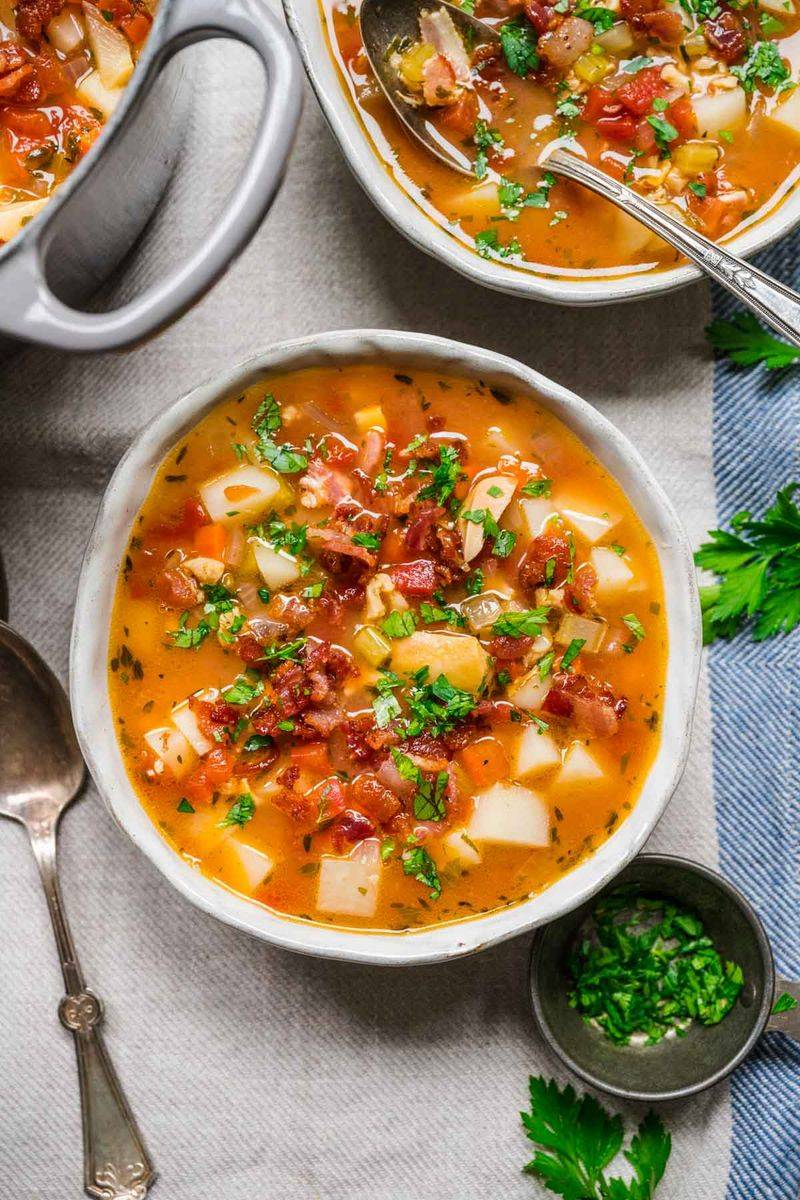 Manhattan Clam Chowder