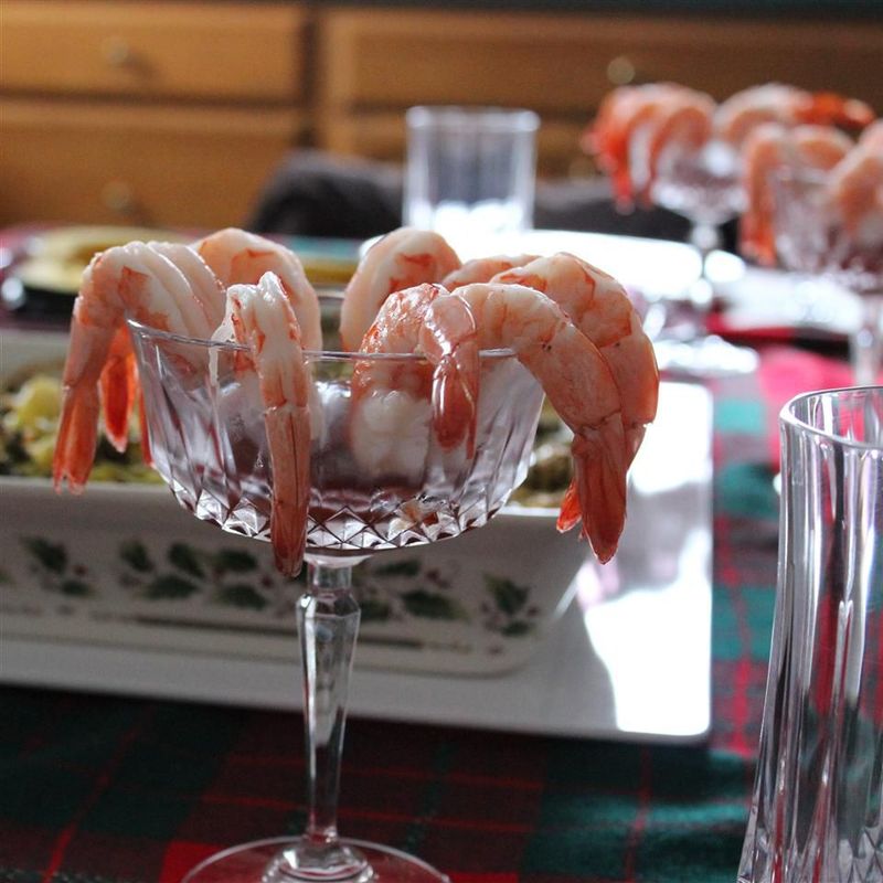 Shrimp Cocktail From A Buffet