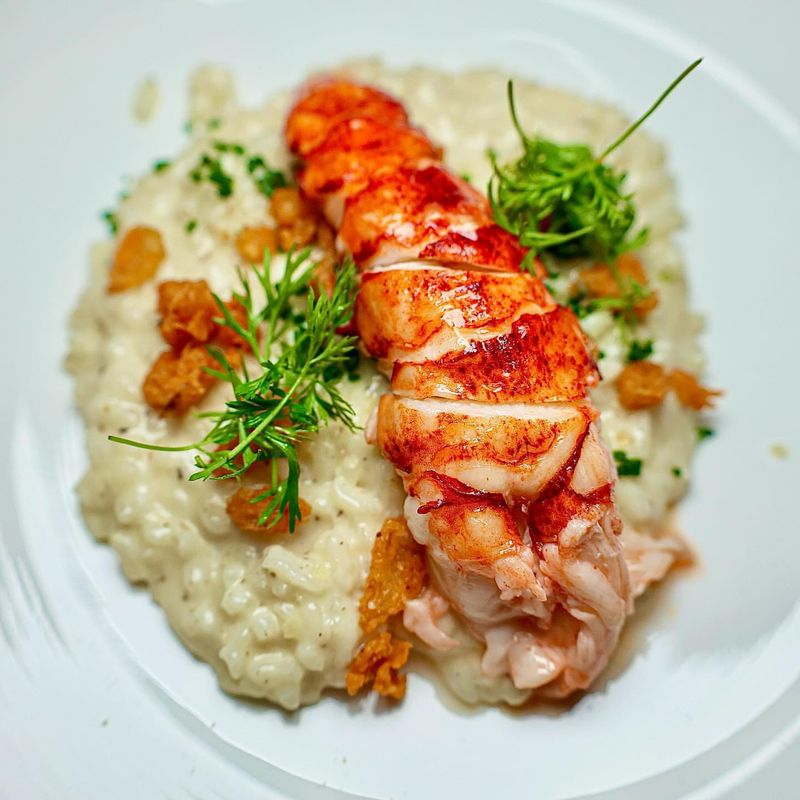 Lobster Risotto From Maze