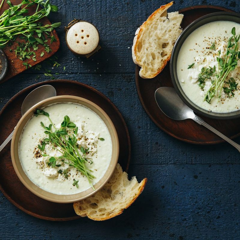 Truffle-Infused Cauliflower Soup