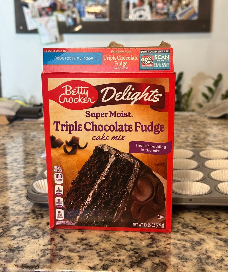 Betty Crocker Delights Triple Chocolate Fudge