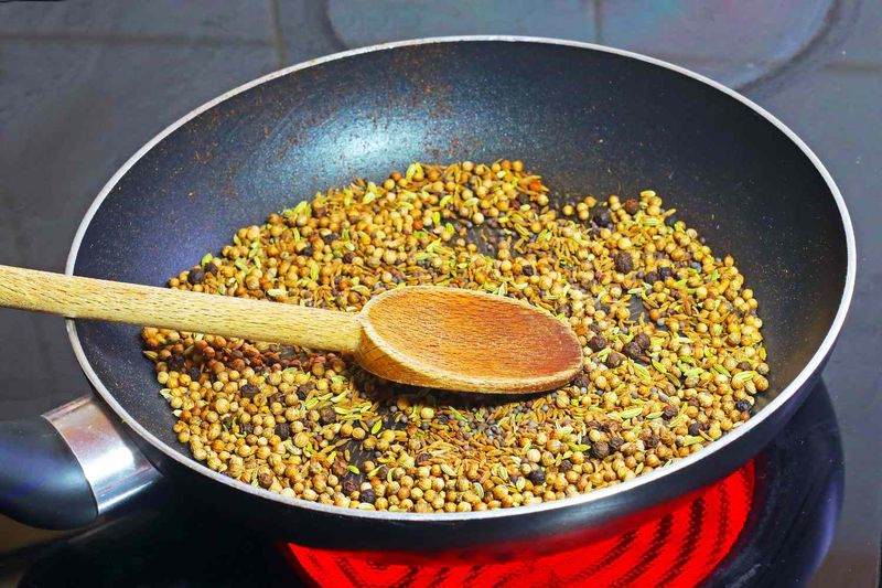 Toast Spices Before Using