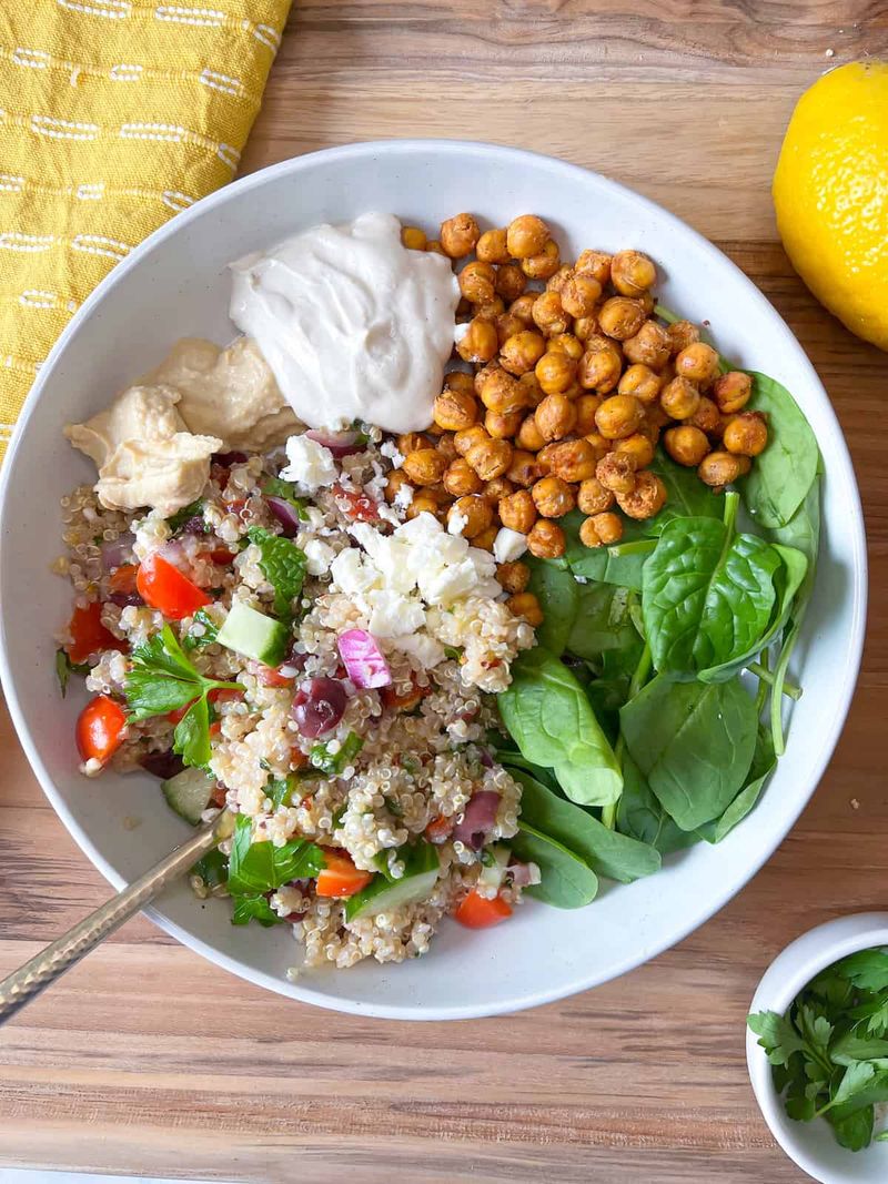 Mediterranean Grain Bowls