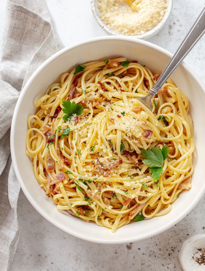 15-Minute Pasta Carbonara