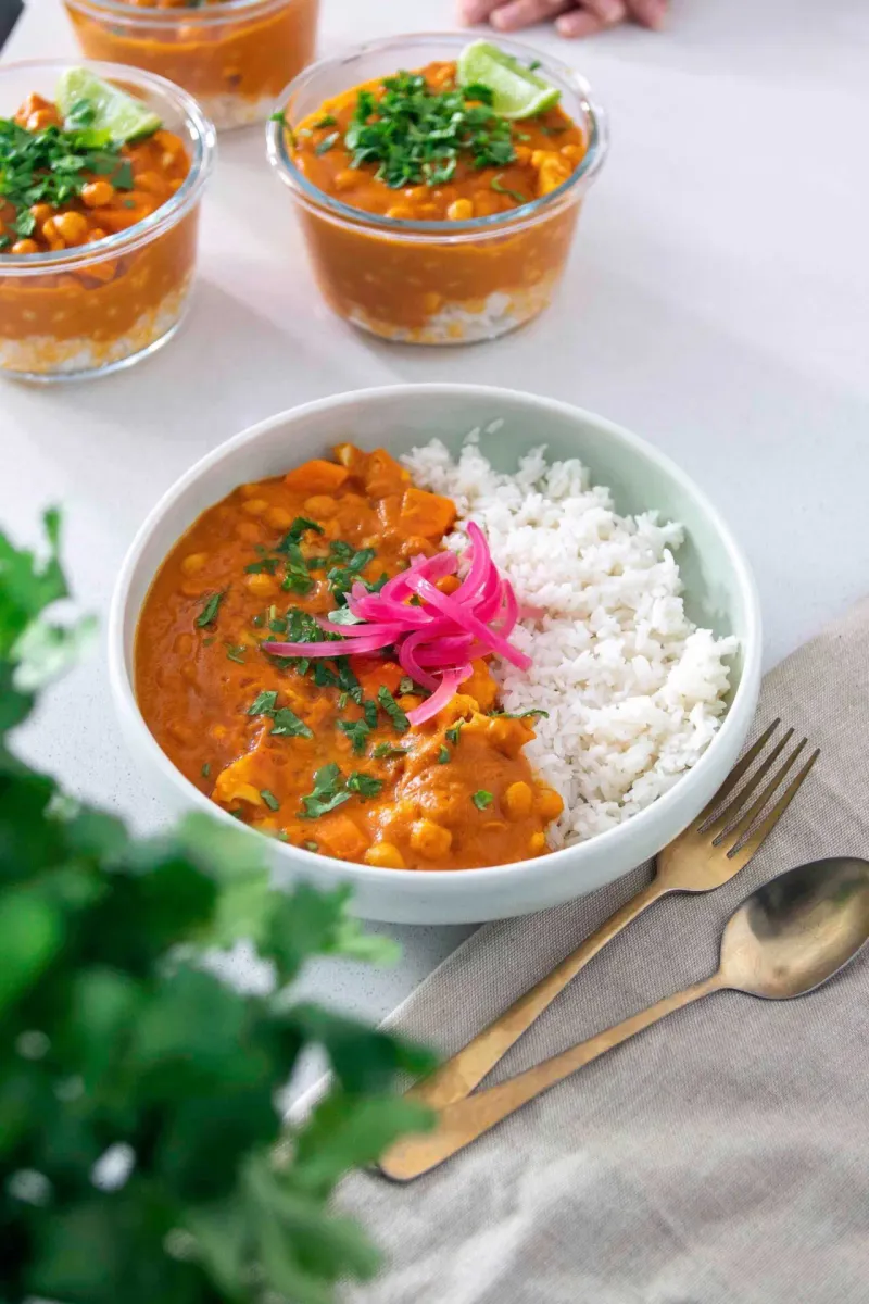 Chickpea And Vegetable Curry