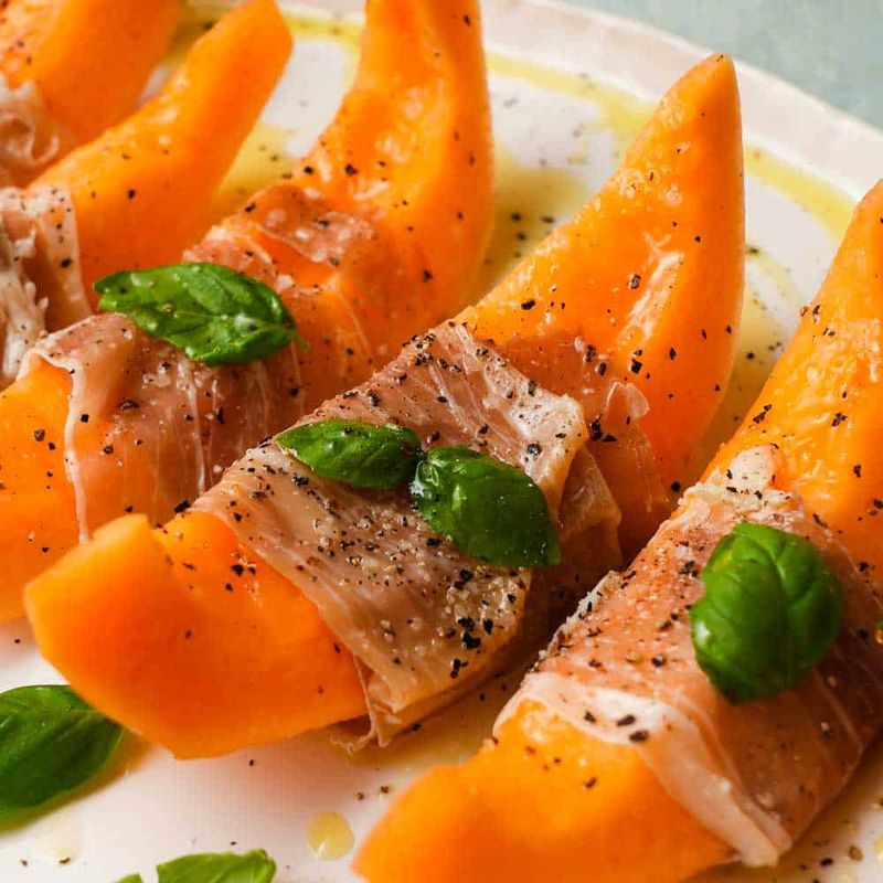 Prosciutto-Wrapped Melon