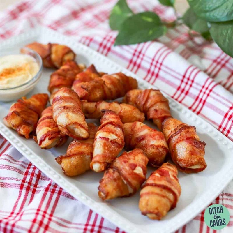 Bacon-Wrapped Chicken Bites